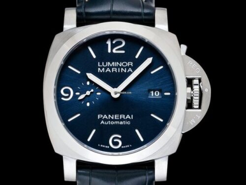 Panerai Luminor Marina Automatic Blue Dial Men's Watch - PAM01313