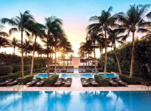 The Setai Miami Beach front view