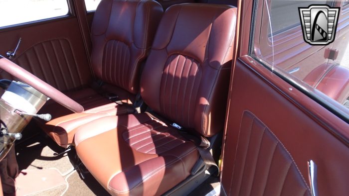 Plymouth Sedan interior view