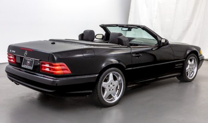 2001 Mercedes back view