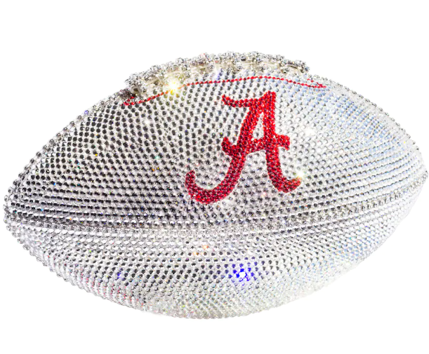 Alabama Crimson Tide Crystal Football design