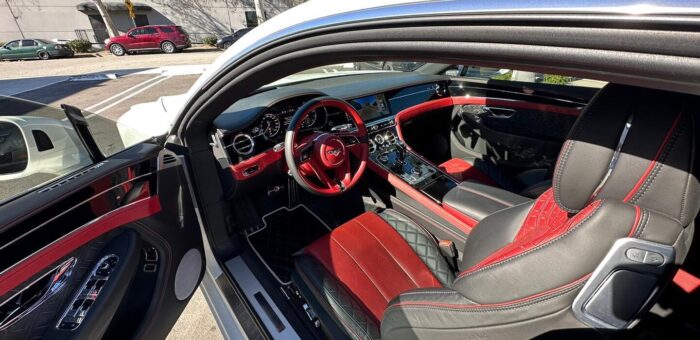 Bentley Continental 2020 interior view