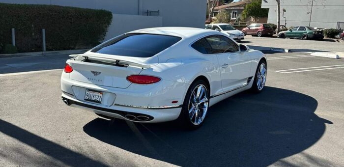 Bentley Continental 2020 back view