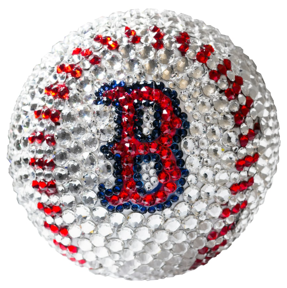 Boston Red Sox Crystal Baseball