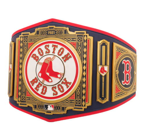 Boston Red Sox WWE Legacy Title Belt design