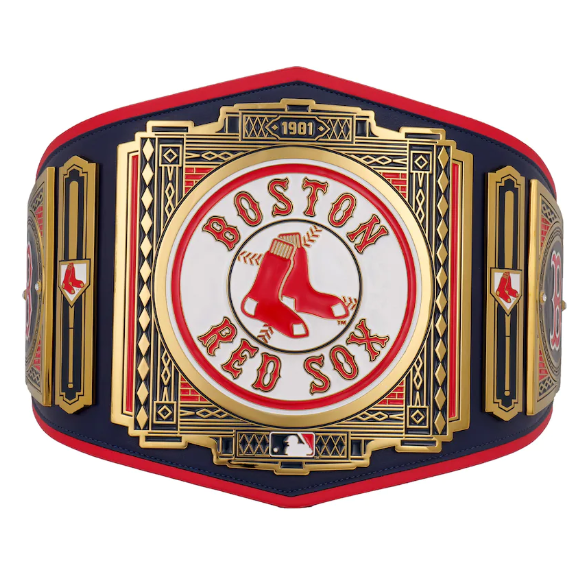 Boston Red Sox WWE Legacy Title Belt front view
