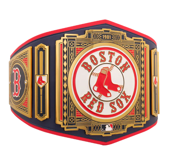 Boston Red Sox WWE Legacy Title Belt side view