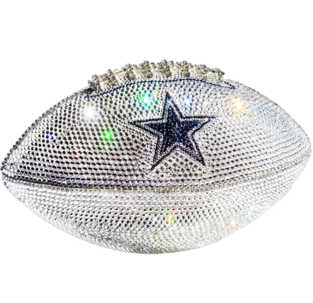 Dallas Cowboys Crystal Football design