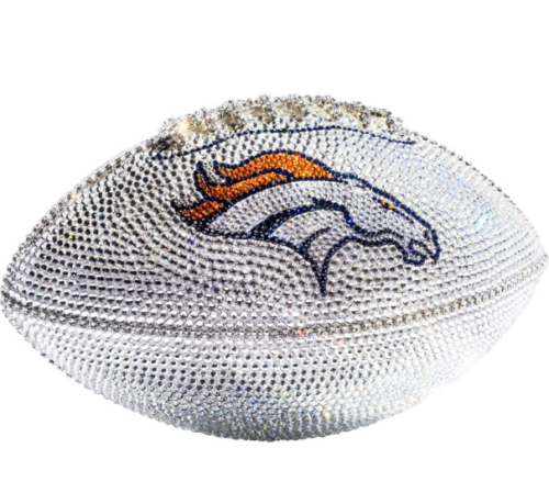 Denver Broncos Crystal Football design