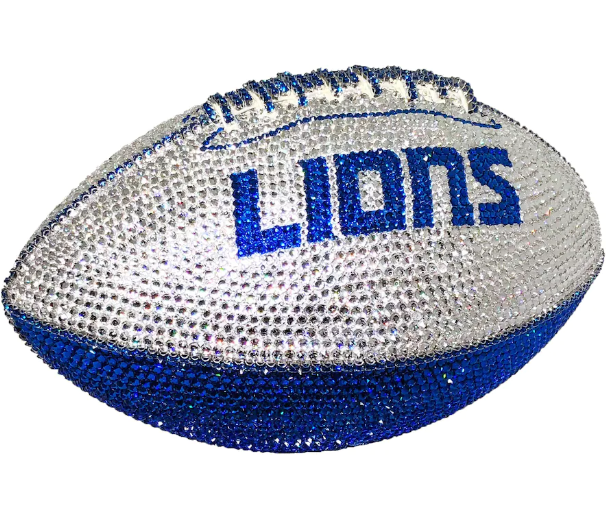 Detroit Lions Crystal Football other view