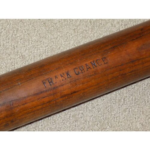 Frank Chance H&B Game Used Bat Chicago Cubs 1923 Red Sox HOF PSA DNA