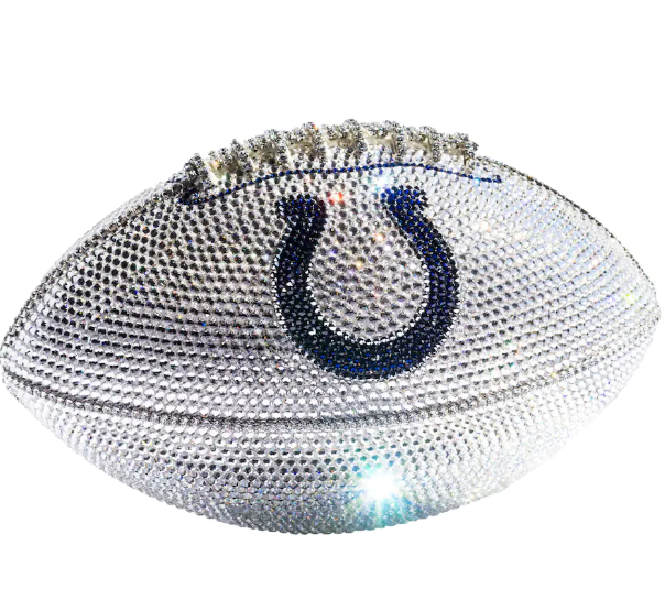 Indianapolis Colts Crystal Football design