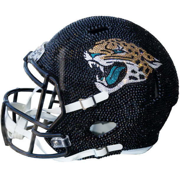 Jacksonville Jaguars Crystal Football Helmet