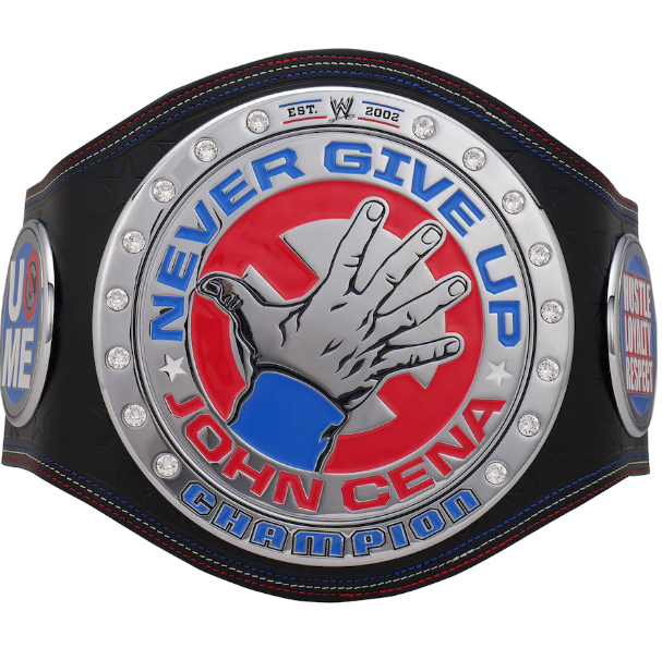 John Cena Legacy Collector's Title Belt front view