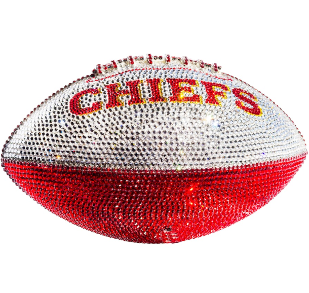 Kansas City Chiefs Crystal Football other view