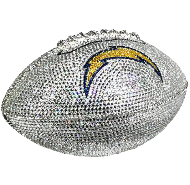 Los Angeles Chargers Crystal Football design