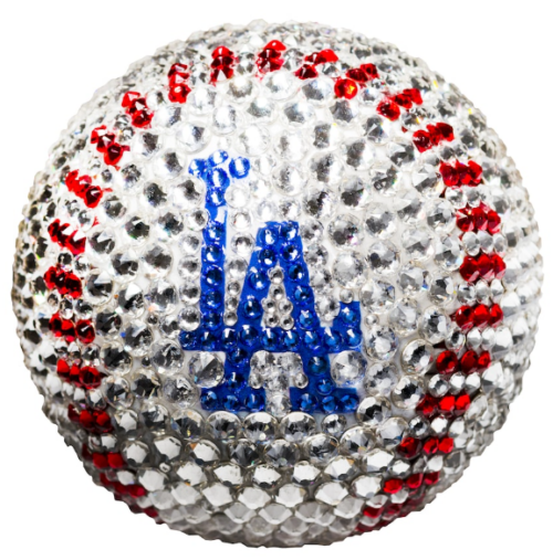 Los Angeles Dodgers Crystal Baseball