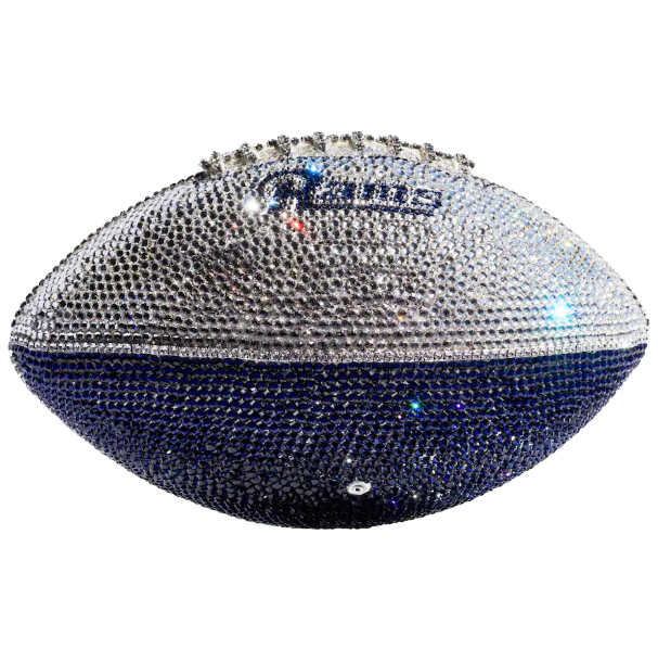 Los Angeles Rams Crystal Football other view