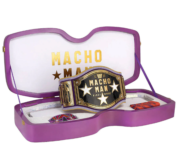 Macho Man Legacy Collector's Title Belt box view