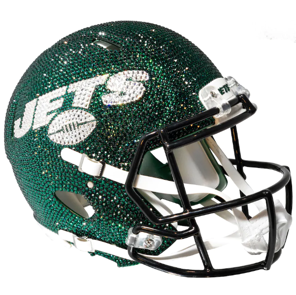 New York Jets Crystal Football Helmet