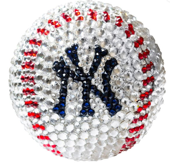 New York Yankees Crystal Baseball