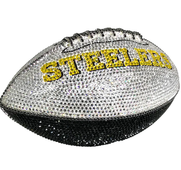 Pittsburgh Steelers Crystal Football other view
