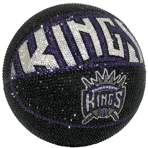 Sacramento Kings Crystal Basketball