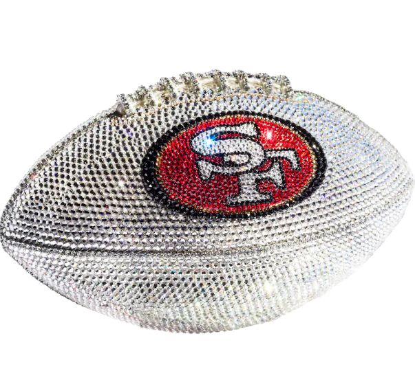 San Francisco 49ers Crystal Football design