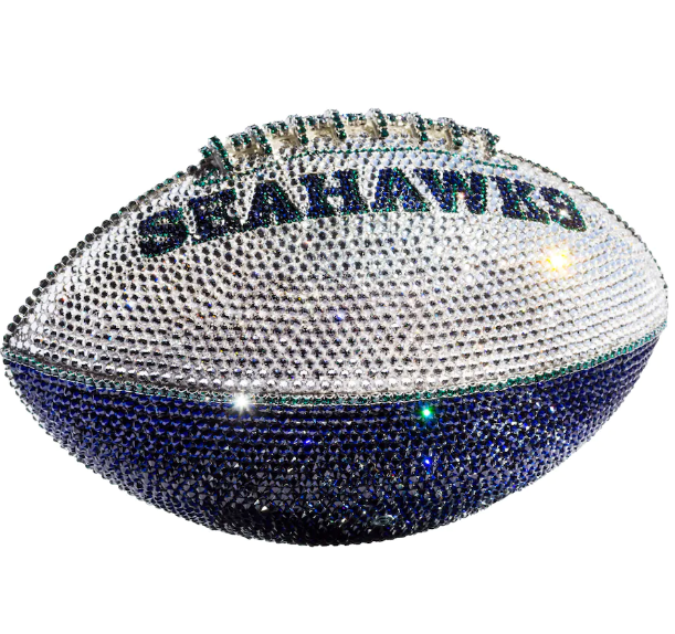 Seattle Seahawks Crystal Football other view