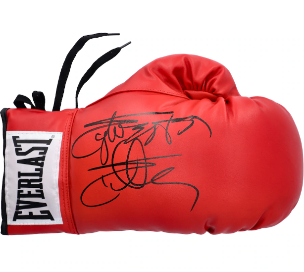 Sylvester Stallone Autograph Boxing Glove front view