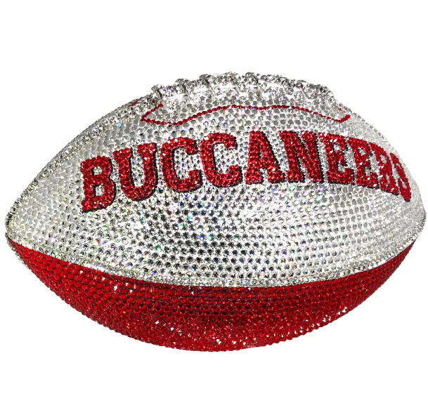 Tampa Bay Buccaneers Crystal Football other view