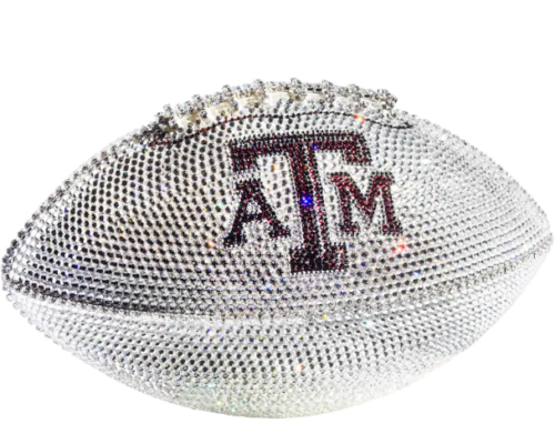 Texas A&M Aggies Crystal Football design