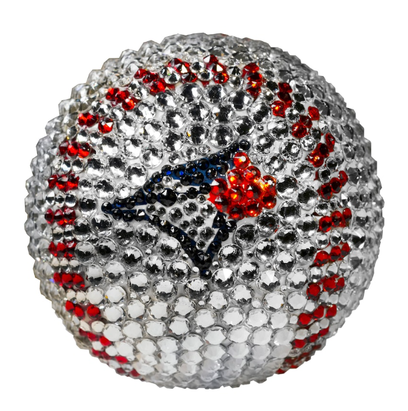Toronto Blue Jays Crystal Baseball